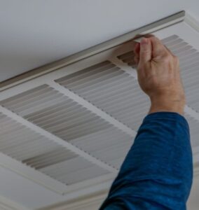 A clean Palm Coast HVAC vent