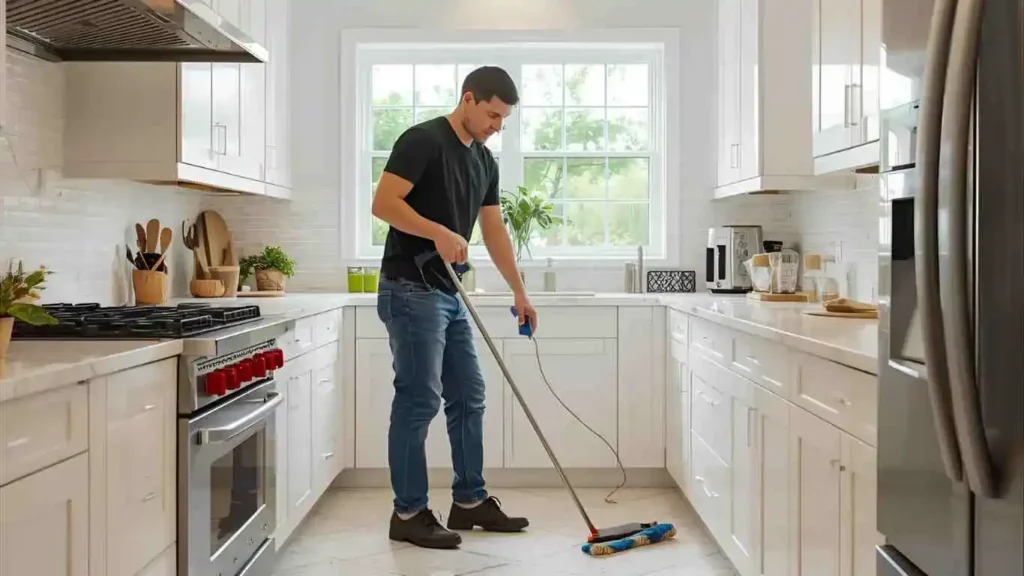 Kitchen cleaning at beverly
